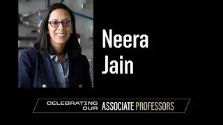 Celebrating Our Associate Professors: Neera Jain