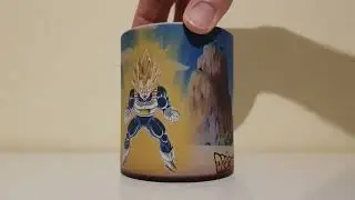 Caneca Mágica Vegeta Super Saiyajin