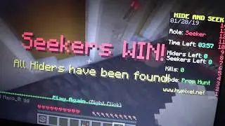 time to hide