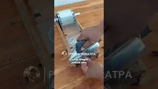 Plastic cup seal press tool with iron 