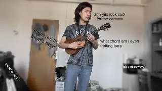 instrumentalist tries singing for once. words exist? wild.