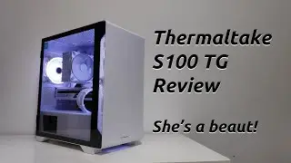 Thermaltake S100 Review and Pure White RTX 3070 Build!