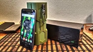 GBB G1 Bluetooth speaker - with my Moto Z