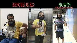 My Fitness Journey  CHEST EXECERSICE 20kg weight lost in 3months| Fit to Fat | Body transformation