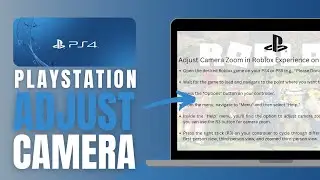How To Adjust Camera Zoom in Roblox Experience on Playstation PS4/PS5 - Complete Guide