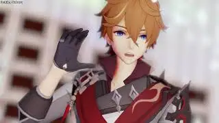 [Genshin Impact MMD]  シニカルナイトプラン [ Tartaglia Childe ]