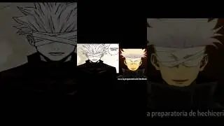 Comparativa Jujutsu Kaisen| Anime vs Manga #shortsfeed #anime #jujutsukaisen #gojo