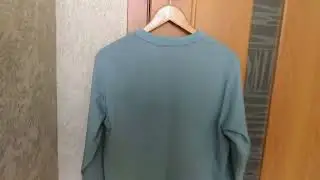 Сшила кофту для сына из ткани от Владтекс.