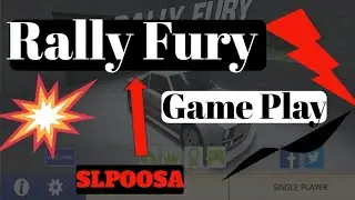 Rally fury car game play Sinhala 2023