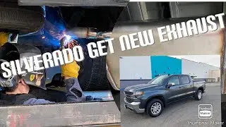 New Exhaust on the  2019 Silverado