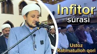 Infitor surasi | Ustoz Rahmatulloh qori #MARIFATUZ #Rahmatulloh_qori