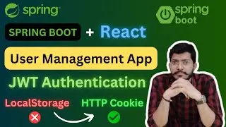 User Management Application Full Project | Spring Boot + React | Lec.35 | Spring Framework Bootcamp