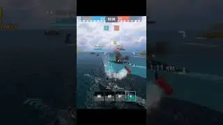 еле выжел #top #crash #shorts #wows #wowsblitz #эсминец #топ