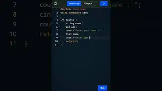 taking input from user in C++|| C++ programming 