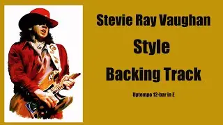 Stevie Ray Vaughan Style Backing Track