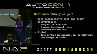 Delivering services not automation - Scott Rowlandson