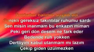 Bahadır Tatlıöz   Gökhan Türkmen   Bedende Ruh Yokken   2013 TÜRKÇE KARAOKE