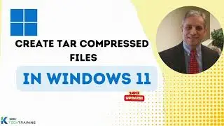 Create TAR Compressed Files in Windows 11