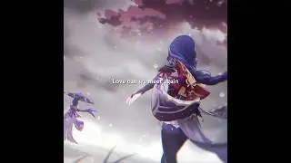 Raiden Ei x Makoto Edit || Genshin Impact || Isabella’s Lullaby