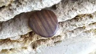 гитарный медиатор из дерева Бакаут (Гаваяковое дерево).