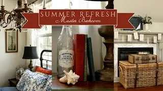 Summer Bedroom Decorating Ideas, PLUS Bed Styling Pro Tips