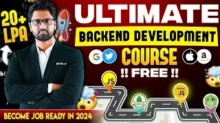 Announcing FREE Backend Development Course!! Starting From 3rd Feb | Beginner To Professional Level