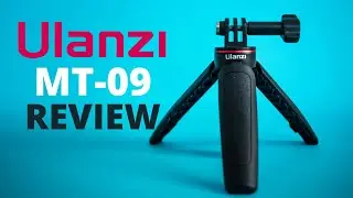 Ulanzi MT 09 Mini extension Pole Tripod Review + comparison with GoPro Shorty