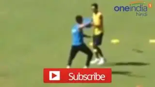 Virat kohli dance on ground like Anil kapoor