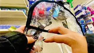PUBLIC ASMR DOLLAR TREE | TAPPING | SCRATCHING | BRUSHING
