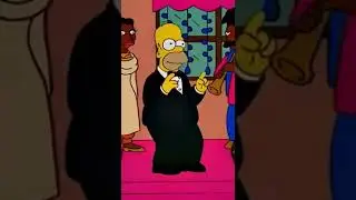 Homers dance was filmed in front of alive studio audience