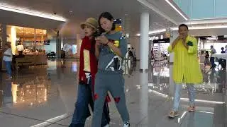 Airport Inside SOUND EFFECT - Waiting Hall, Restaurants, Announcement. Munich Airport (MUC), Germany
