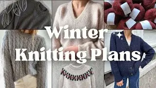 winter knitting plans 2023, pomegranate KAL, livestream update - The Woolly Worker Knitting Podcast