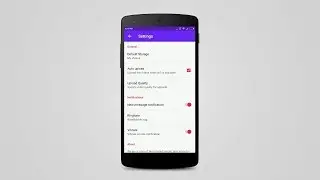Android Implementing Preferences Settings Screen (Demo)