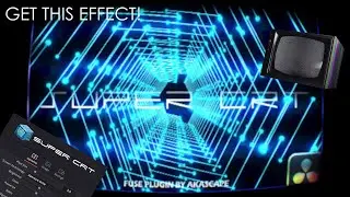 CRT TV effect inside Davinci Resolve Fusion | SuperCRT Fuse Plugin