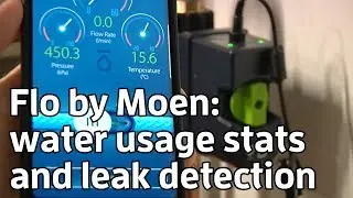 Track water usage and shut off leaks with Flo by Moen