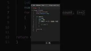for loop structure in c++ / c | basic for beginners | basic coding start #shorts