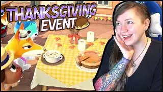 THANKSGIVING EVENT IN ANIMAL CROSSING!!