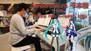 Playing Senbonzakura with AI Hatsune Miku singing along!