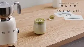 Matcha Latte, una receta fácil y rápida con Smeg