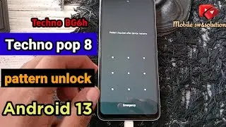 techno pop 8 Hard reset || how to reset techno BG6h pattern lock || Techno फोन का लॉक कैसे तोड़े !