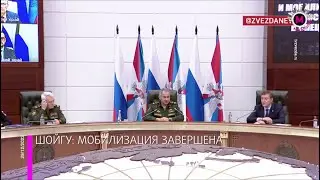 Мегаполис - Шойгу заявил, что мобилизация завершена - Россия