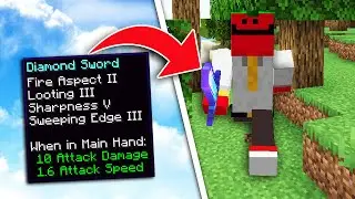 Minecraft, But Jumping Gives You A Random Enchant...
