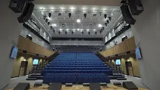 Многофункциональный зал-трансформер Корпоративного университета НЛМК