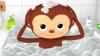 monito en el agua para Fran