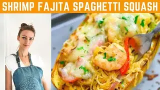 Shrimp Fajita Spaghetti Squash