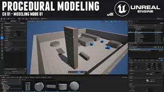 Procedural Modeling with Unreal 5 - Ch 1 Modeling Mode 1