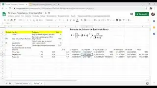 Calculo de Precios de Bonos  a tipo Flotante