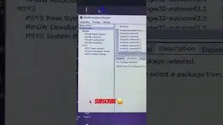 Mingw install 