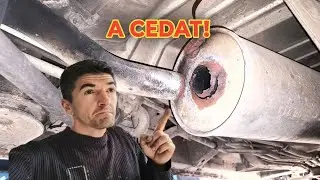 Cum am reparat eșapamentul la VW Sharan?! Sudat acasă.