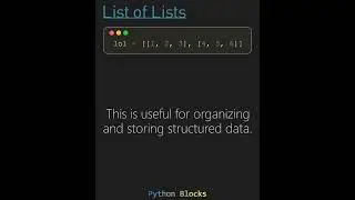 Python List of Lists Simple